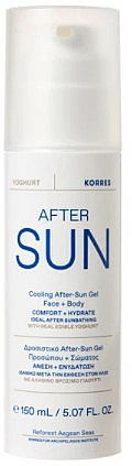 Kühlendes Gel für Gesicht und Körper nach der Sonne - Korres Yoghurt Cooling After Sun Gel Face & Body — Bild N1
