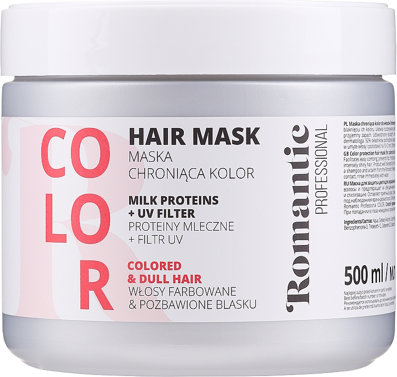 Haarmaske für coloriertes Haar - Romantic Professional Color Hair Mask — Bild N1