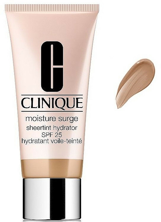 Feuchtigkeitsspendende, getönte Gesichtscreme mit Sonnenschutz SPF25 - Clinique Moisture Surge Sheertint Hydrator SPF25 — Bild N1