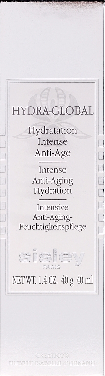 Feuchtigkeitsspendende Anti-Aging Gesichtscreme - Sisley Hydra Global Intense Anti-Aging Hydration