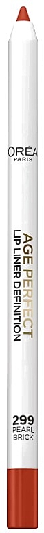 Lippenkonturenstift - L'Oreal Paris Age Perfect Lip Liner Definition — Bild N1