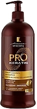 Regenerierendes und feuchtigkeitsspendendes Haarshampoo Pro Keratin - Beauty-Linie — Bild N1