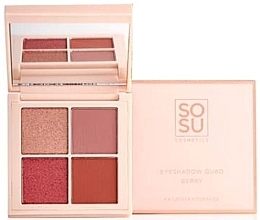 Lidschatten-Palette - Sosu by SJ Berry Eyeshadow Quad  — Bild N1