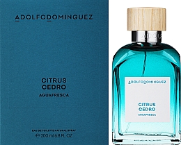 Düfte, Parfümerie und Kosmetik Adolfo Dominguez Agua Fresca Citrus Cedro - Eau de Toilette