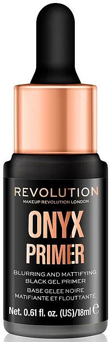 Mattierender Gesichtsprimer - Makeup Revolution Onyx Primer — Bild N1