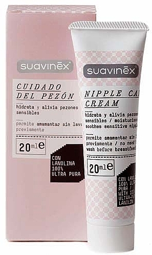 Brustpflegecreme - Suavinex Nipple Care Cream — Bild N1