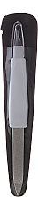 Nagelfeile mit Nagelhautschneider 12,5 cm 2058 weiß - Donegal Sapphire — Bild N1