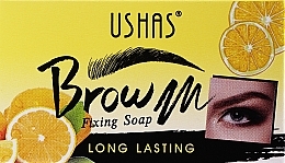 Augenbrauenfestigungsseife mit Zitrone - Ushas Brow Fixing Soap Long Lasting — Bild N2