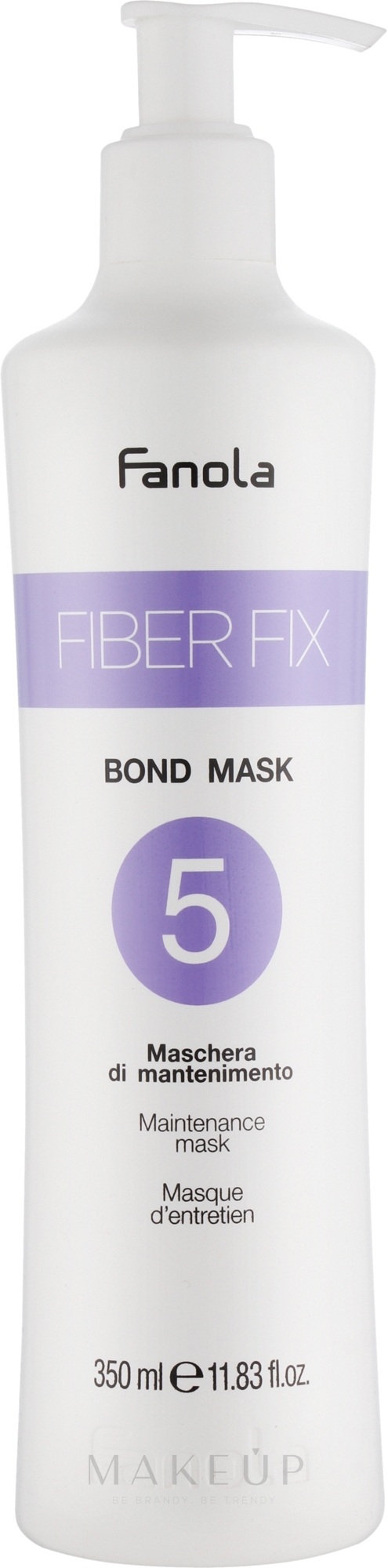 Haarmaske - Fanola Fiber Fix Bond Mask 5 Maintenance — Bild 350 ml