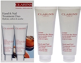 Set - Clarins Hand And Nail Treatment Cream Duo (h/cr/2x100ml) — Bild N1