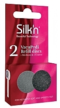 Düfte, Parfümerie und Kosmetik Ersatzblätter für Pediküre-Scheiben - Silk'n VacuPedi Refill Discs Medium & Coarse