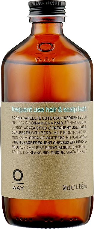 Mildes Basis-Shampoo für alle Haartypen - Rolland O Way DailyAct — Bild N1