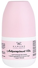 Düfte, Parfümerie und Kosmetik Deo Roll-on Antitranspirant - Mawawo Antiperspirant 48H 