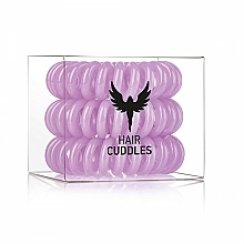 Düfte, Parfümerie und Kosmetik Spiral-Haargummis violett 3 St. - HH Simonsen Hair Cuddles