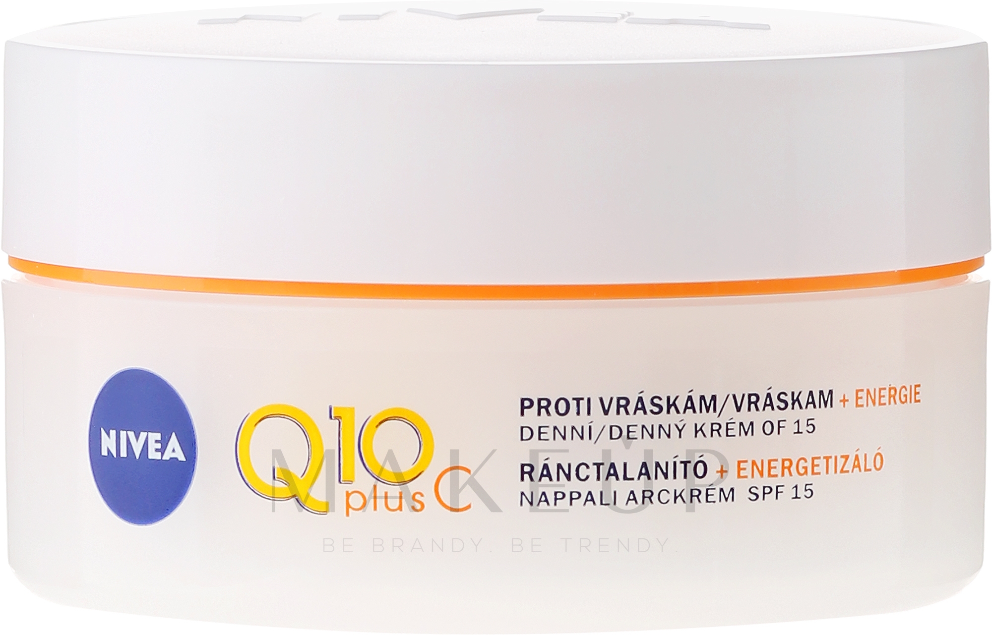 Anti-Falten Gesichtscreme - NIVEA Q10 Plus Energizing Anti-Wrinkle Day Cream SPF15 — Bild 50 ml