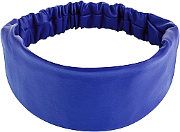 Düfte, Parfümerie und Kosmetik Haarband gerade Faux Leather Classic Elektrischblau - MAKEUP Hair Accessories