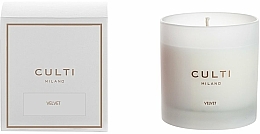 Düfte, Parfümerie und Kosmetik Duftkerze Velvet - Culti Milano Candle Bianco Velvet