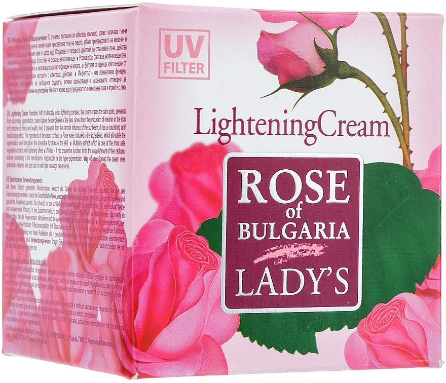 Bleichende Gesichtscreme - BioFresh Rose of Bulgaria Lightening Cream — Bild N2
