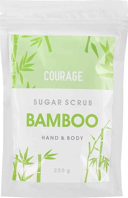 Zuckerpeeling für Hände und Körper Green Bamboo - Courage Bamboo Hands & Body Sugar Scrub (Refill) — Bild N3