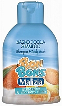 Düfte, Parfümerie und Kosmetik Shampoo und Duschgel mit Mandarine und Zuckerwatte - Malizia Bon Bons Shampoo & Body Wash