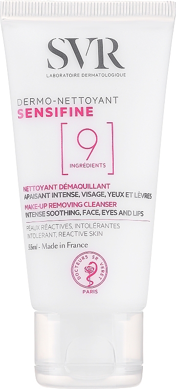 SVR Sensifine Dermo-Nettoyant Make-up Removing Cleanser (Mini) - GESCHENK! Creme-Gel für empfindliche Haut — Bild N1