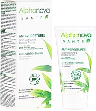 Düfte, Parfümerie und Kosmetik Bio Körpercreme gegen Dehnungsstreifen - Alphanova Sante Anti-Stretch Mark