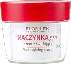 Feuchtigkeitsspendende Gesichtscreme für Kapillarhaut - FlosLek Moisturizing Cream — Foto N2