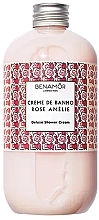 Duschcreme mit Rose - Benamor Rose Amelie Body Shower Cream  — Bild N1