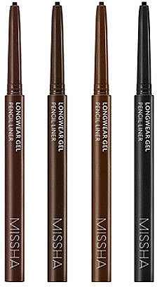 Eyeliner - Missha Long Wear Gel Pencil Liner — Bild N2