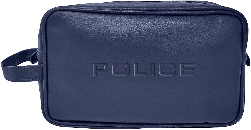 GESCHENK! Kosmetiktasche für Männer - Police Trousse Man Blue — Bild N1