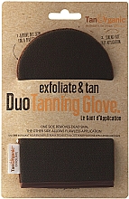 Düfte, Parfümerie und Kosmetik Selbstbräunungshandschuh - TanOrganic Exfoliate & Tan Duo Tanning Glove