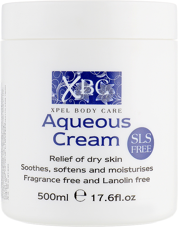 2in1 feuchtigkeitsspendende Körpercreme und reinigende Körpermilch - Xpel Marketing Ltd SLS Free Aqueous Cream — Bild N2