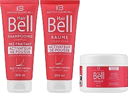 Düfte, Parfümerie und Kosmetik Set - Institut Claude Bell Hairbell Gift Set (Shampoo 200ml + Conditioner 200ml + Haarmaske 250ml)