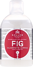 Düfte, Parfümerie und Kosmetik Shampoo zur Verstärkung der Haare mit Feigenextrakt - Kallos Cosmetics FIG Booster Shampoo With Fig Extract