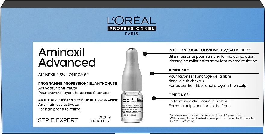 Ampullen gegen Haarausfall - L'Oreal Professionnel Serie Expert Aminexil Advanced — Bild N5
