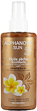Düfte, Parfümerie und Kosmetik Bräunungsöl für den Körper mit Bronze-Effekt - Alphanova Sun Oil Dry Sparkling