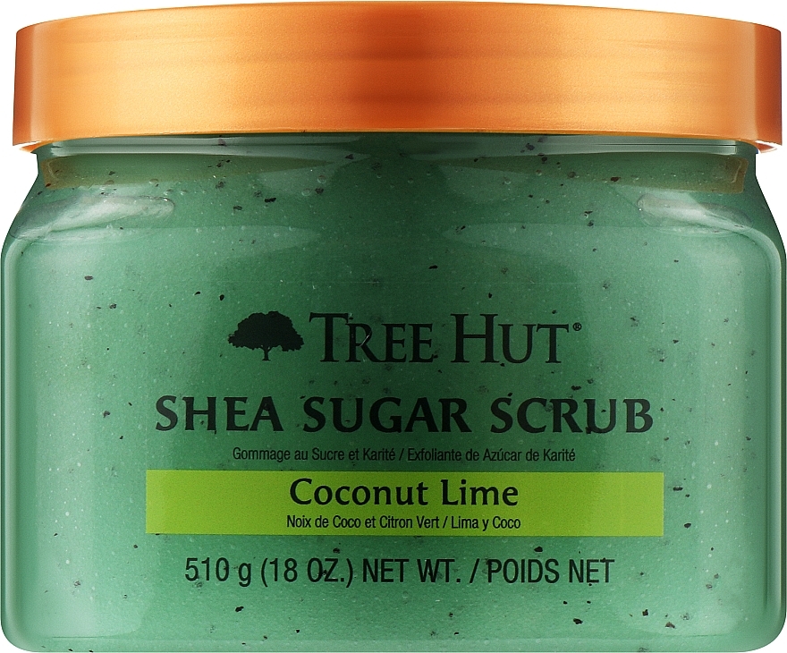 Zuckerpeeling für den Körper mit Kokosnuss und Limette - Tree Hut Shea Sugar Scrub — Bild N1