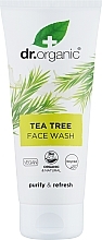 Düfte, Parfümerie und Kosmetik Gesichtsreinigungsgel mit Teebaumextrakt - Dr. Organic Tea Tree Face Wash