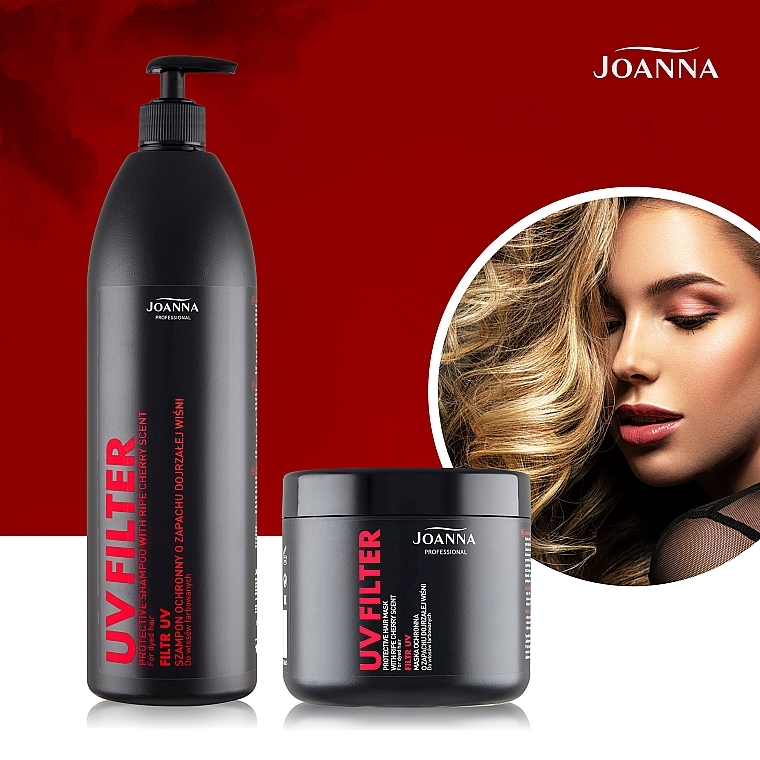 Shampoo mit UV-Filter für gefärbtes Haar - Joanna Professional Hairdressing Shampoo — Foto N9
