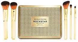 Düfte, Parfümerie und Kosmetik Make-up-Pinsel-Set - Revolution Pro Brush set Rockstar Gold Edition
