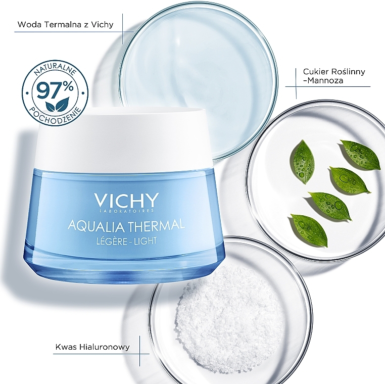 Leichte feuchtigkeitsspendende Tagescreme - Vichy Aqualia Thermal Light Cream — Bild N8