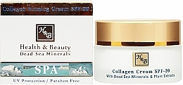 Düfte, Parfümerie und Kosmetik Straffende Gesichtscreme mit Kollagen - Health And Beauty Collagen Firming Cream SPF 20