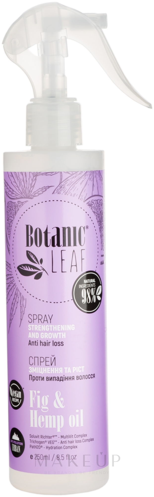 Spray gegen Haarausfall - Botanic Leaf — Bild 250 ml