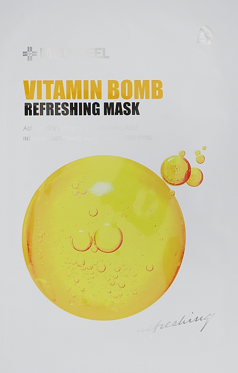 Tonisierende Tuchmaske für das Gesicht - Medi Peel Vitamin Bomb Refreshing Mas — Bild N5