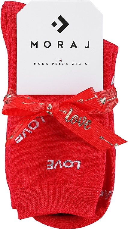 Geschenksocken mit Herzen rot - Moraj Love — Bild N1