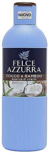 Duschgel mit Kokosnuss und Bambus - Felce Azzurra Coconut and Bamboo Body Wash