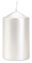 Düfte, Parfümerie und Kosmetik Zylindrische Kerze 60x100 mm Perlmutt - Bispol