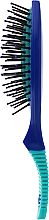 Haarbürste Small oval blau-türkis - Laskovaya — Bild N3