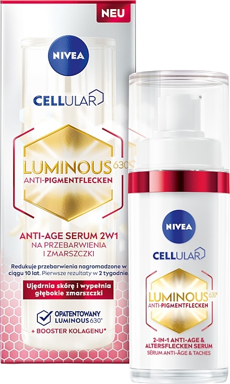 2in1 Gesichtsserum - NIVEA Luminous 630 Serum — Bild N1