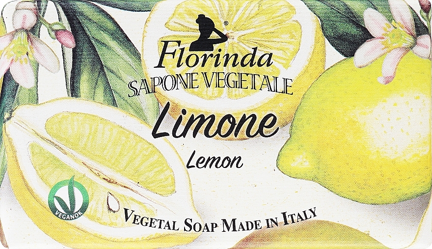 Natürliche Seife Zitrone - Florinda Lemon Vegetal Soap — Bild N1